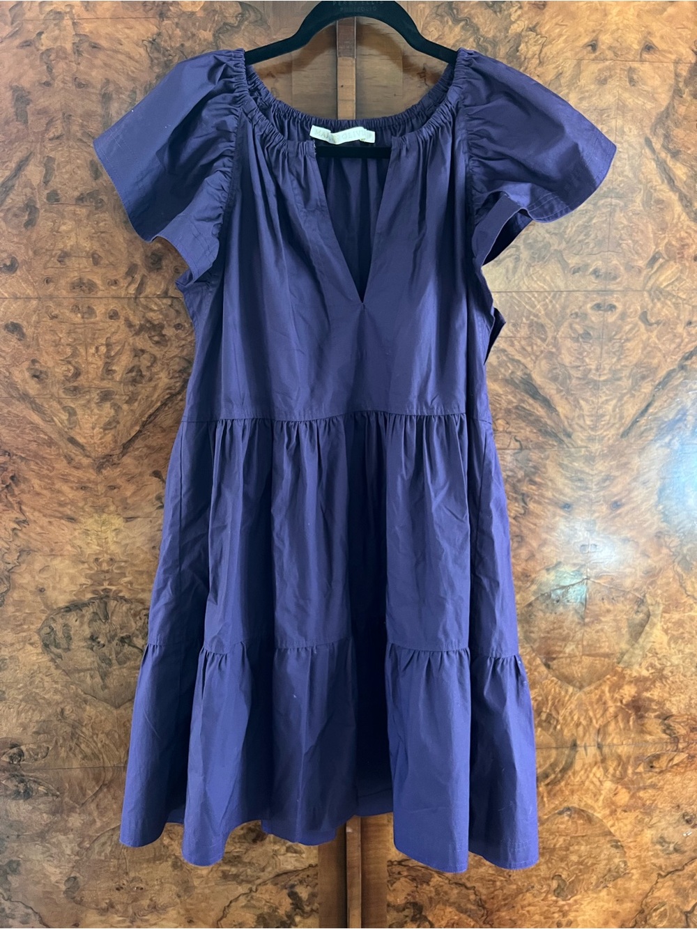 Marie Oliver Dress with Flutter Sleeves